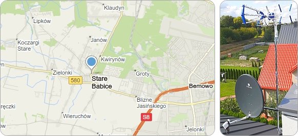 Montaż Serwis Anten Stare Babice Usługi RTV-SAT 