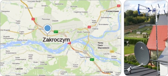  montaż ustawianie anten TV Zakroczym - serwis i regulacja anten tv