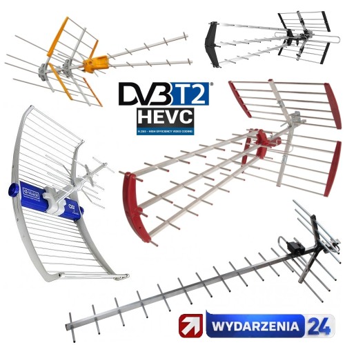 Jaka antene telewizji naziemnej wybrać do odbioru kanału Wydarzenia 24